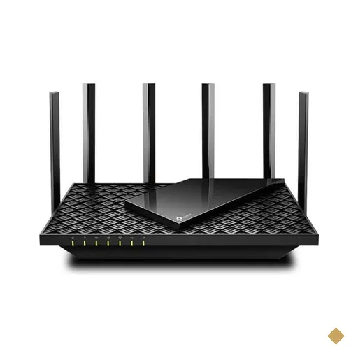 Roteador wireless 6P. Gigabit D.Band AX5400 Archer AX72 Tp Link CX 1 UN