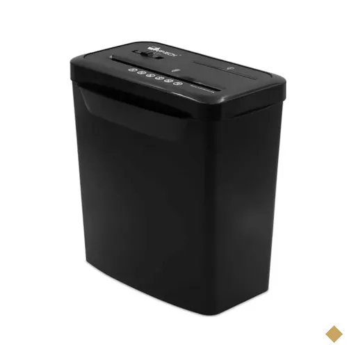 Fragmentadora de papel 8 folhas em partículas / CD / Cartão com cesto, 110v…