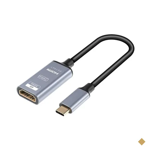 Adaptador USB-C para HDMI 4K, JL-CH1, 2Plug BT 1 UN