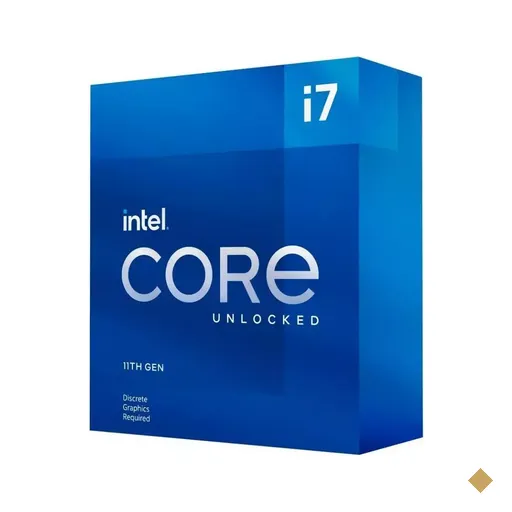 Processador Intel Core i7-11700KF 3.60GHz (5.00GHz Turbo, LGA 1200, 16MB Cache)…