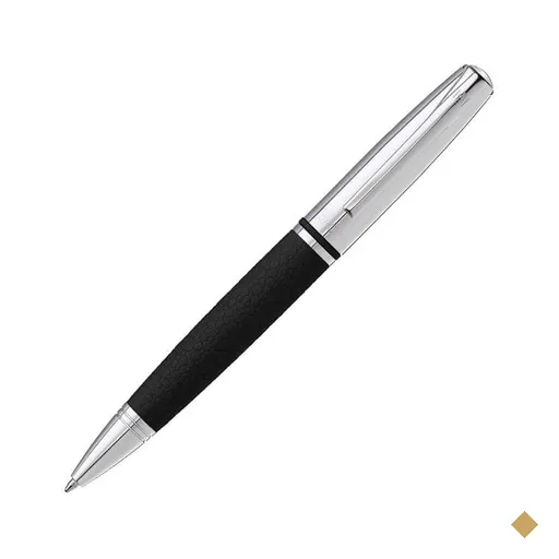 Caneta de luxo esferográfica, King Corino, Preta, tinta azul, DI11818O, Crown…