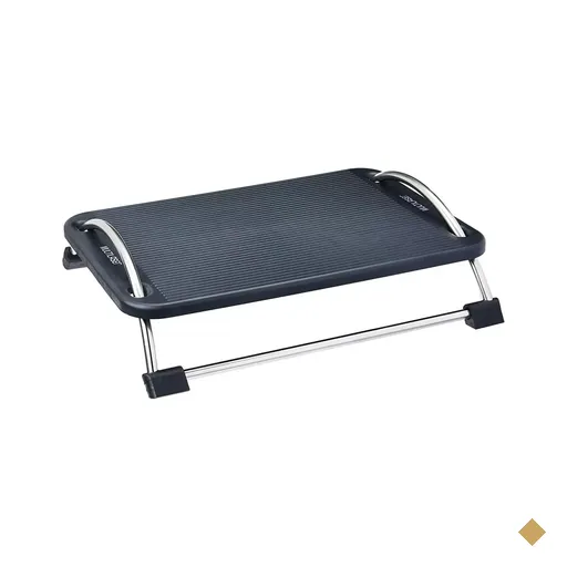 Descanso de Pés Ergonômico Reclinável AC059 Preto - Multilaser