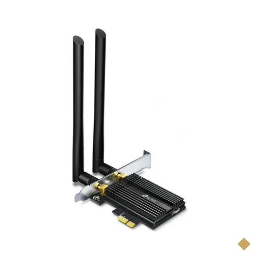 Placa TP-Link Archer TX50E Wireless AX 2976Mbps (Wi-Fi 6) - AX3000 com…