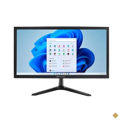 Monitor LED Tela IPS de 21,5, LED, Full HD, Widescreen, HDMI / VGA, 75Hz, 5ms…