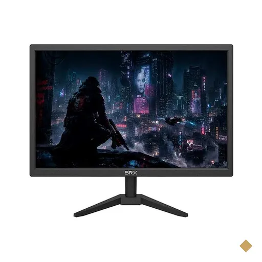 Monitor LED Tela de 20 Widescreen, HDMI / VGA, Atualização 75Hz, Tempo de…