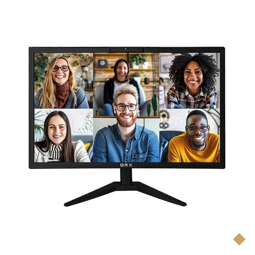 Monitor 23, Tela LED Full HD, Taxa de Atualização de 75Hz, Tempo de Resposta…