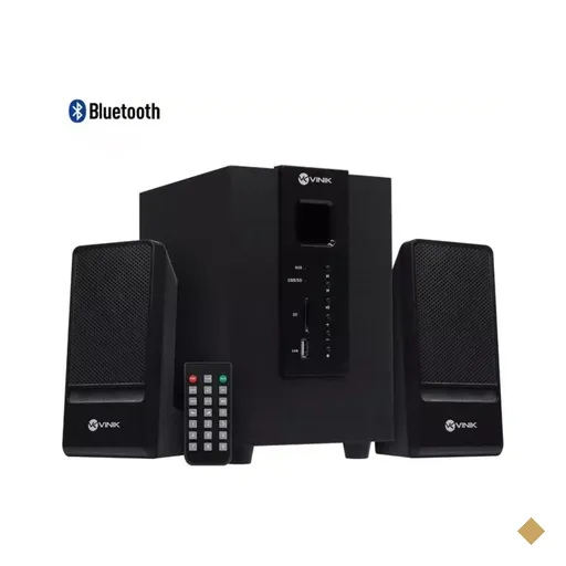 Caixa de Som Subwoofer Vinik 2.1 Groove (20W RMS) Bluetooth/P2