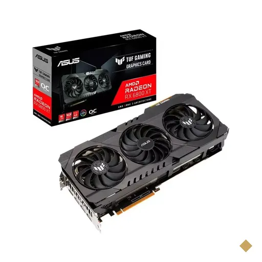Placa de Vídeo ASUS Radeon RX 6800 XT TUF Gaming 16GB GDDR6 256-bit PCI-E 4.0…