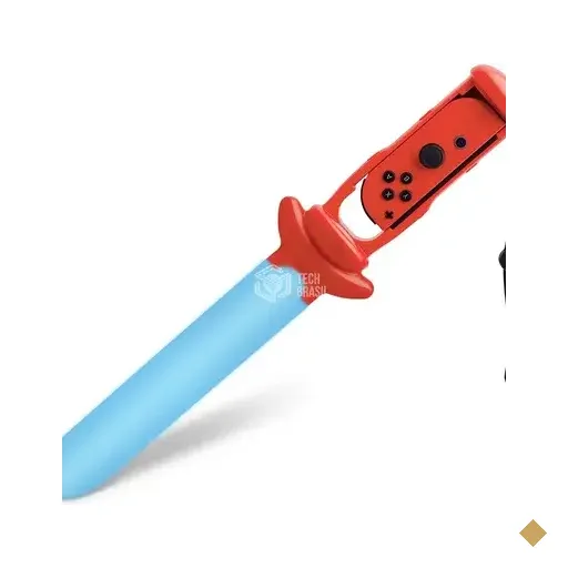 Espada LED Zelda Para Nintendo Switch E Switch OLED Joy-con Suporte Azul E…