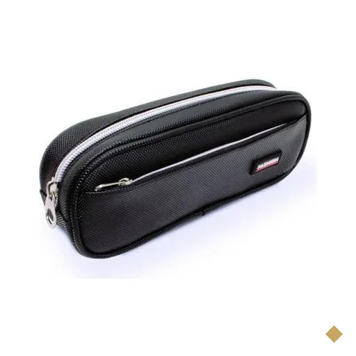 Estojo Escolar PVC Preto, 6304, Spiral PT 1 UN