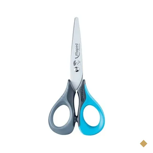Tesoura escolar sem ponta 13cm Sensoft 3D para canhoto (Cores Sortidas) 693500…