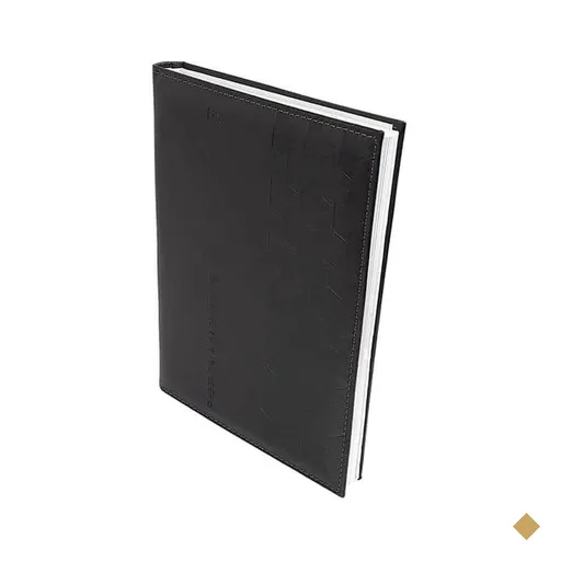 Agenda diária mini A6, Preta, 336 páginas, 4126, DAC PT 1 UN