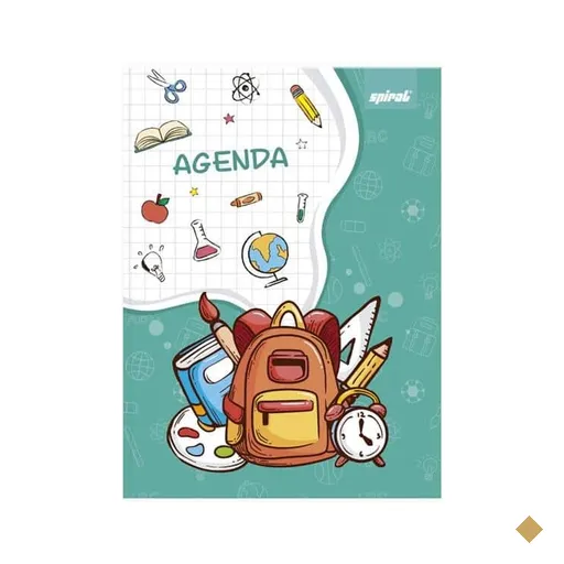 Agenda permanente Spiral, 135x175mm, 114 folhas 2488277, Spiral PT PT 1 UN