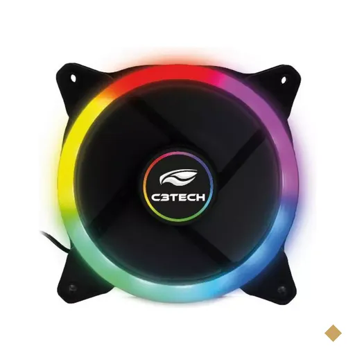 Fan Cooler C3Tech F7-L120M 120mm LED Multicores