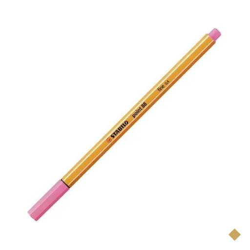 Caneta hidrográfica rosa claro 0,4mm Point 88/29 Stabilo UN 1 UN