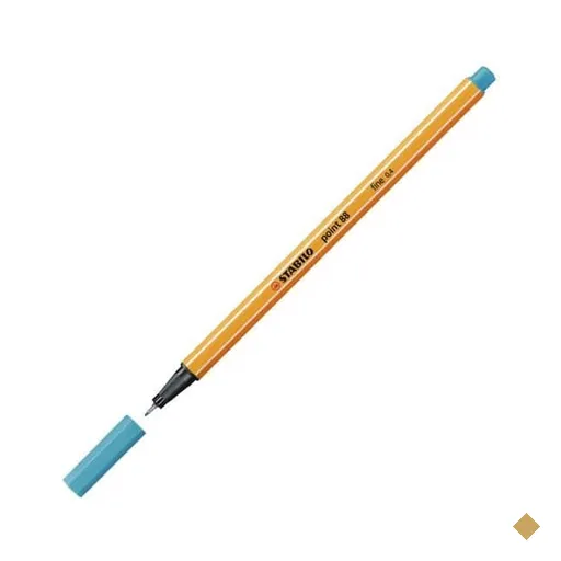 Caneta hidrográfica azul céu 0,4mm Point 88/31 Stabilo UN 1 UN