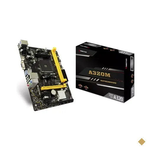 Placa Mãe Biostar A320MH (Socket AM4/AMD A320/USB 3.2)