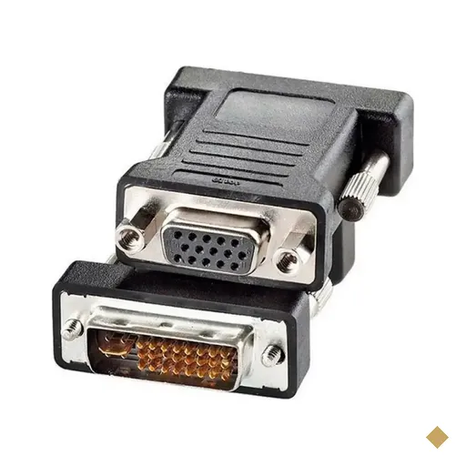 Adaptador DVI-I (dual link) (M) x VGA (F) - MD9