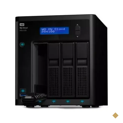 Storage Wester Digital NAS My Cloud Pro Series PR4100 4-Bay WDBNFA0000NBK-NESN…