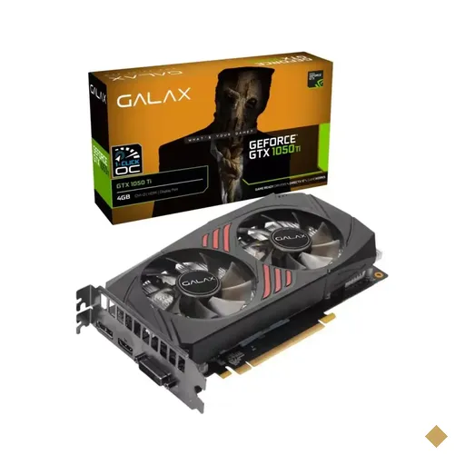 Placa de Vídeo GALAX GeForce GTX 1050Ti (1-Click OC) 4GB GDDR5 128-bit PCI-E…