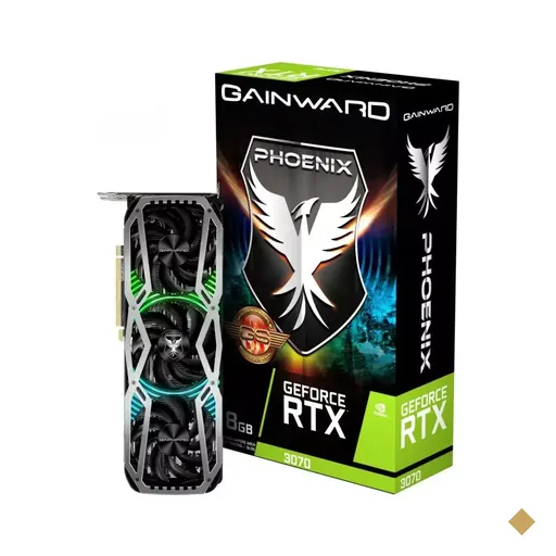Placa de Vídeo Gainward GeForce RTX 3070 Phoenix GS LHR 8GB GDDR6 256-bit…