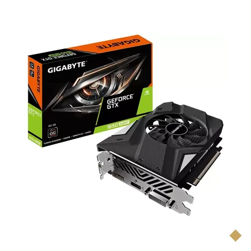 Placa de Vídeo Gigabyte GeForce GTX 1650 Super OC 4GB GDDR6 128-bit PCI-E 3.0…