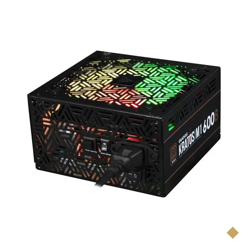 Fonte Gamdias 600W Kratos M1 ATX12V V2.2 80PLUS Bronze