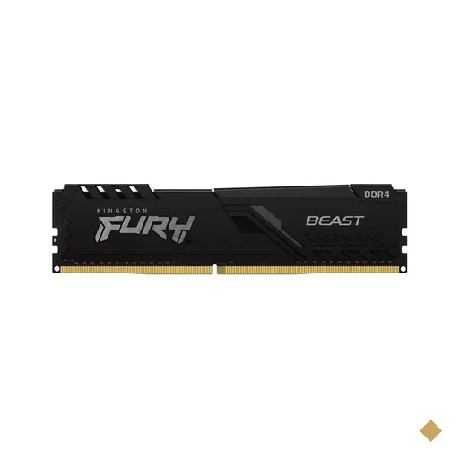 Memória Kingston Fury Beast 8GB DDR4 2666MHz 1.2V CL16 PC4-21300