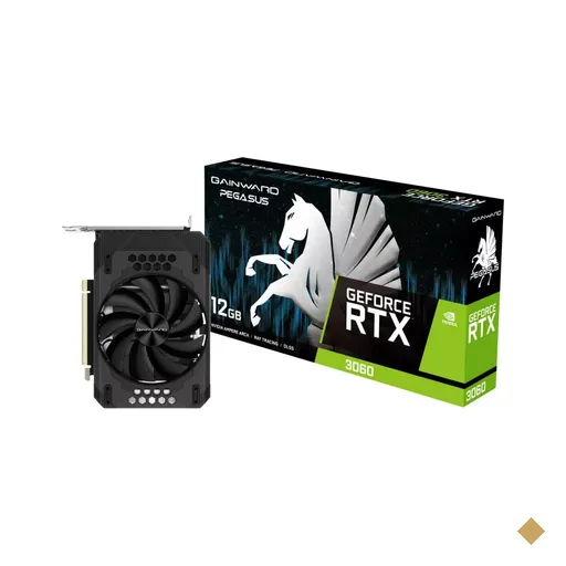 Placa de Video Gainward GeForce RTX 3060 Pegasus 12GB GDDR6 192-bit PCI-E 4.0…