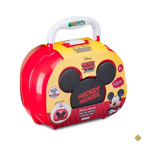 Maleta Mickey Construtor Com 8 Acessórios Multikids - BR1564