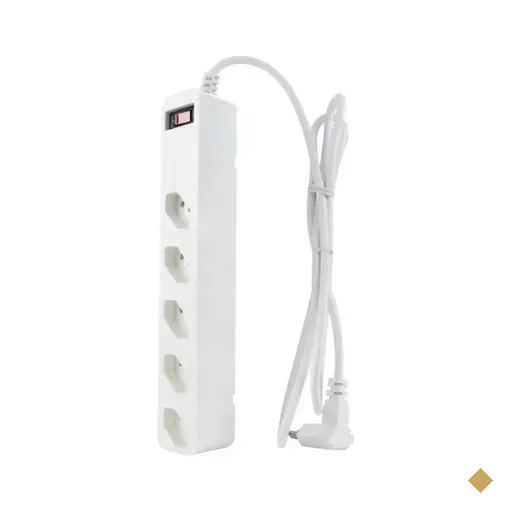 Filtro de Linha iCLAMPER Energia 5, 5 Tomadas, Bivolt Branco