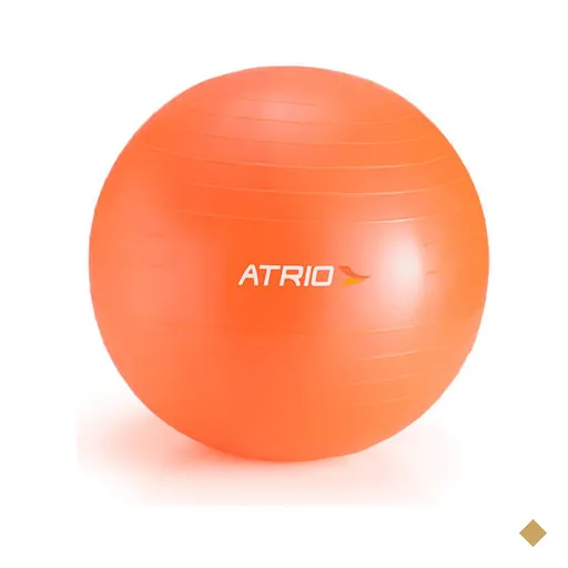 Bola de Ginástica 65cm de Diâmetro Material PVC Laranja Atrio - ES119OUT…