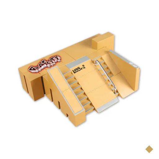 Prodeck Pista Skate Park com 2 Skates de Dedo Multikids - BR1801OUT…