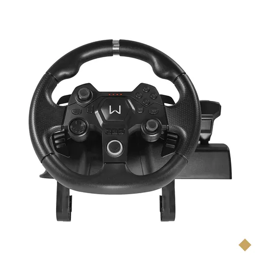 Volante Gamer Artaxes com Pedal Multiplataforma Warrior - JS090OUT [Reembalado]