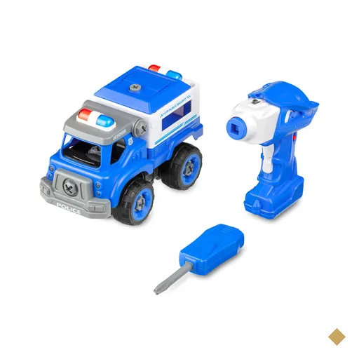 Caminhão de Transporte Policial City Machine Multikids - BR1084OUT…