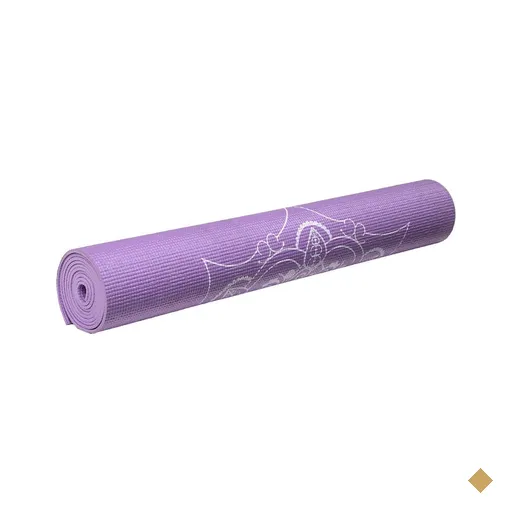 Tapete De Yoga Premium Com Estampa Mandala Roxo Atrio - ES219OUT [Reembalado]