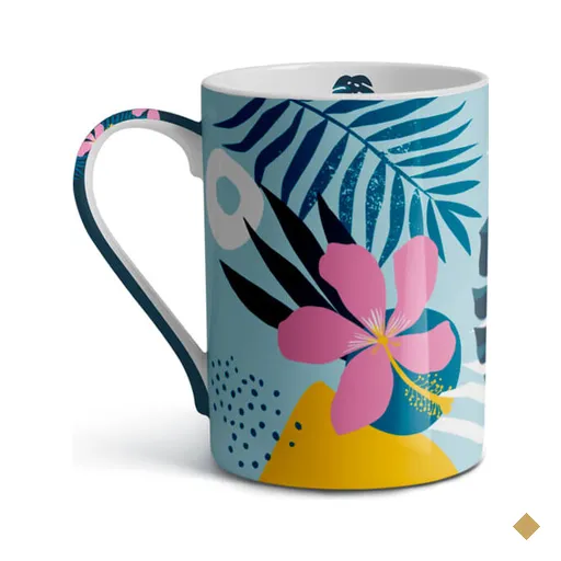 Caneca de Porcelana Jardim 370ml Up Home - UD244OUT [Remanufaturado]