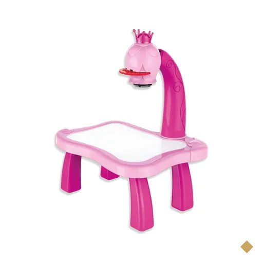 Mesa Projetora Para Desenhar Rosa Play e Learn Multikids - BR1601OUT…