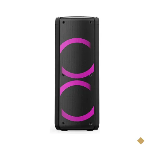 Caixa de Som Torre PulseBox 2x Woofers 6.5 Polegadas 600W Pulse - SP504OUT…