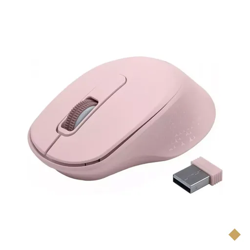 Mouse C3Tech Dual Mode M-BT200PK Optical Wireless/Bluetooth Rose