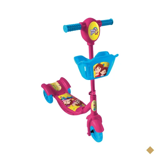 Patinete Maria Clara e JP com Luz Multikids - BR1750OUT [Remanufaturado]