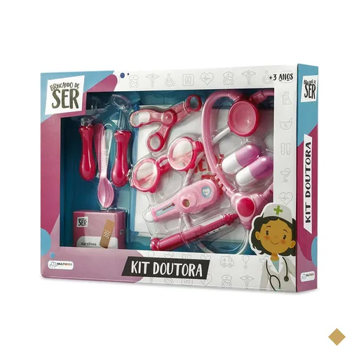 Kit Brincando de Ser Doutora Multikids - BR960OUT [Remanufaturado]
