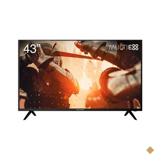 Tela Smart 43" Multi 43” Smart Full HD com Wi-Fi Série Experience e…