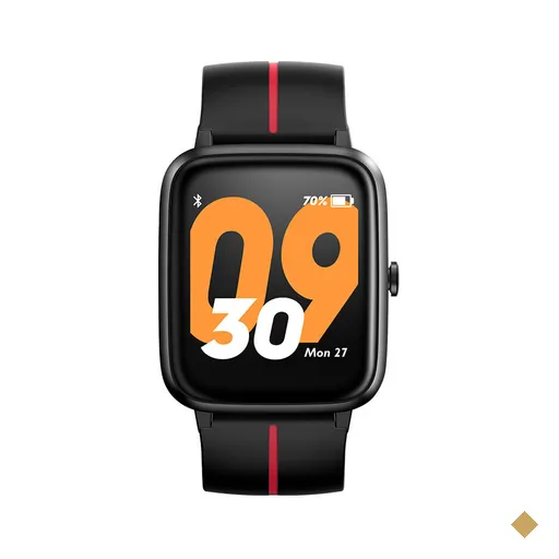 Smartwatch Boston Preto Esporte GPS Strava HR ATM5 Atrio - ES382OUT…
