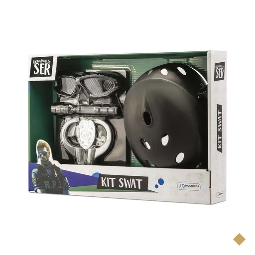 Kit Brincando de Ser Swat Multikids - BR966OUT [Reembalado]