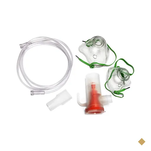 Kit para Inalador com Máscara Bucal + Tubo Transparente Multi Saúde -…