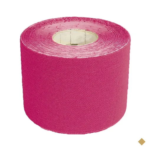 Fita Kinésio Rolo 5cmx5m Rosa Multi Saúde - HC028