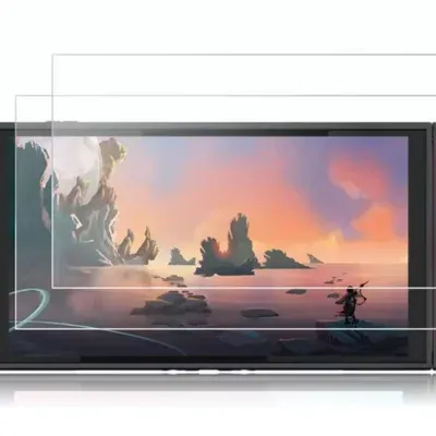 Kit 02x Películas De Vidro Hd Anti Risco Compativel Nintendo Switch 2 Tela 7.9
