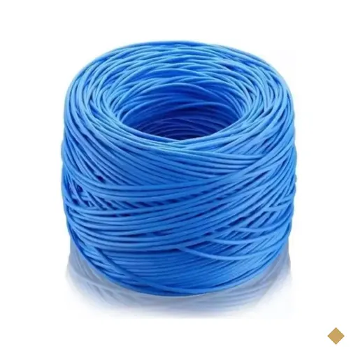 Cabo de Rede RJ-45 CAT5 100m Azul