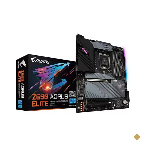 Placa Mãe Gigabyte AORUS Z690 ELITE (LGA 1700/Intel Z690/M.2/DDR5)